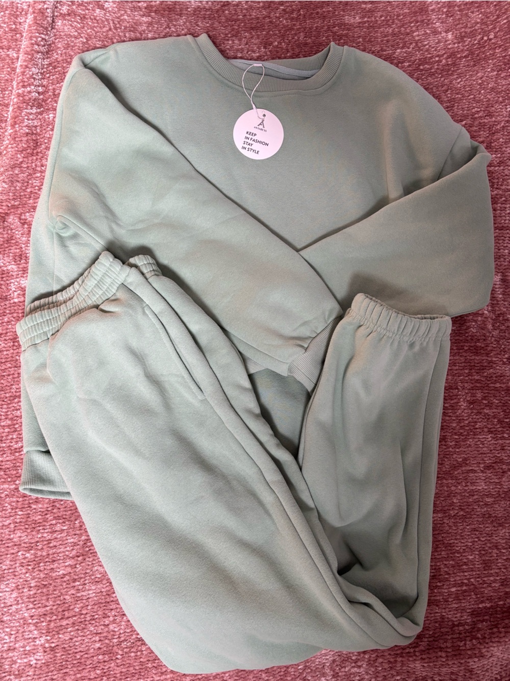 Sage Green Sweatset